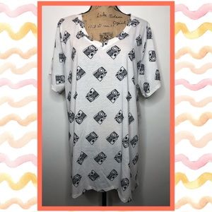 LuLaRoe CAMERAS Christy Top